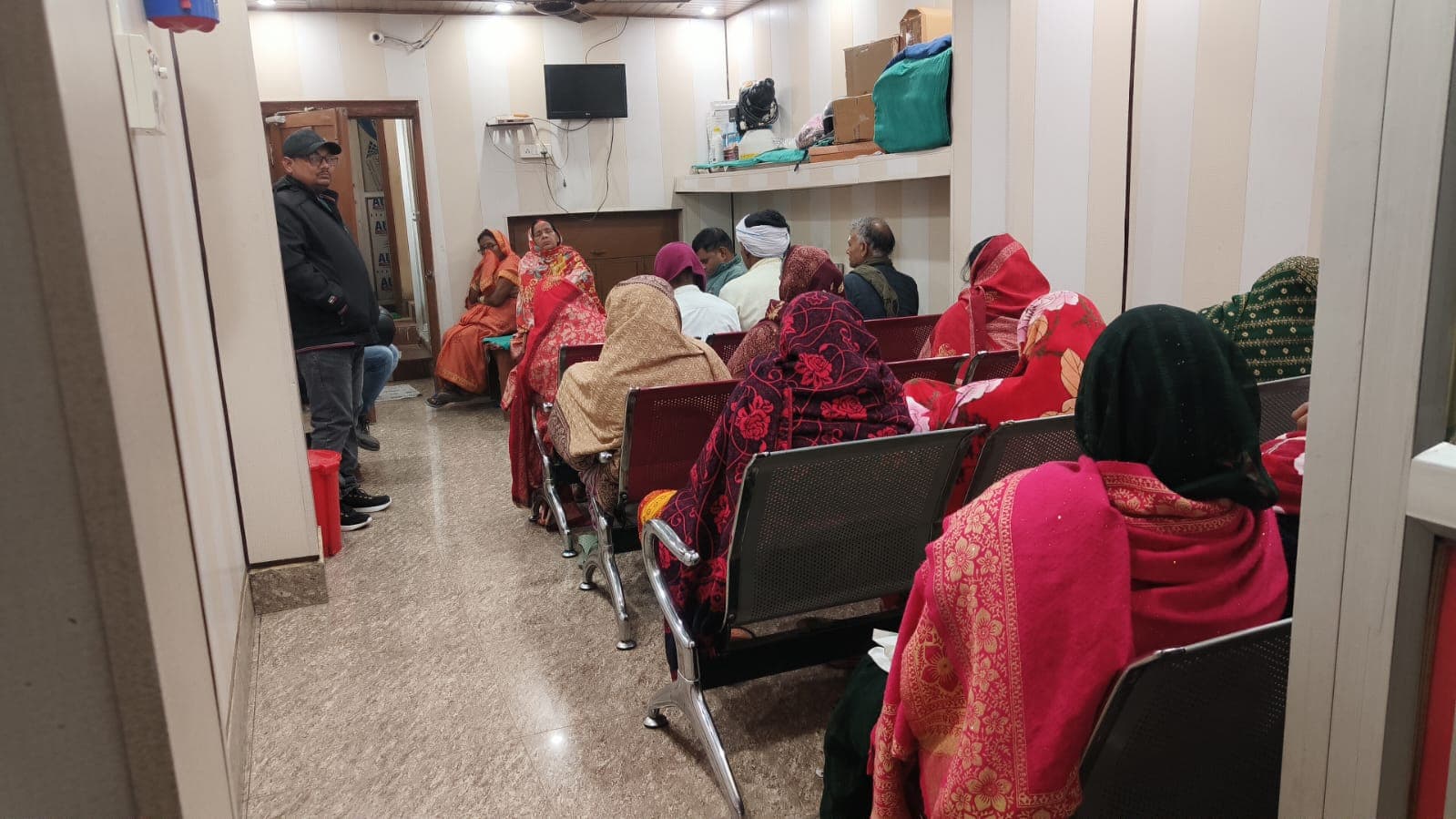 Clinic waiting area